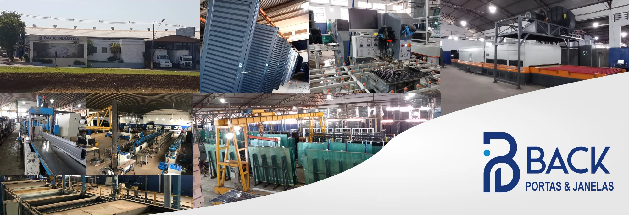 Estrutura industrial da Back Indústria em Nova Esperança – PR